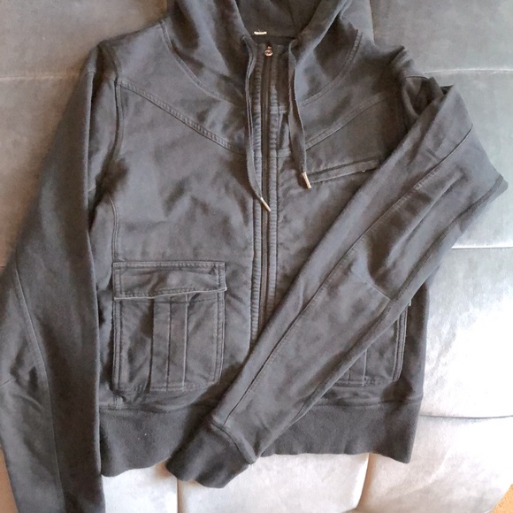 lululemon athletica Tops - Lululemon Black Zip Hoodie